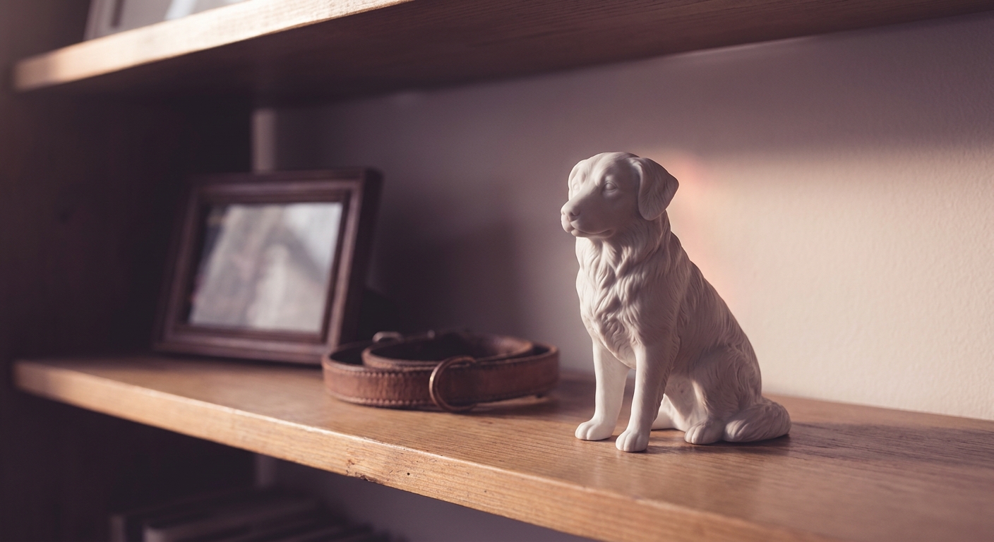 Custom Pet Figurine: A Gentle Keepsake Made From Your Pet's Photo